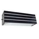 Arandela Frisada 30cm para lâmpada E27 luminária preta ST731 Arandela Frisada 30cm para lâmpada E27 luminária preta ST731