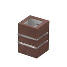Arandela Germany Flip 2 Aletas 1lamp G9 Marrom 18182200-15