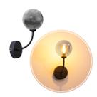 Arandela Grape Preto Fosco Globo Vidro P/G9 ZR112- SKY Starlux ST2628 Arandela Grape Preto Fosco Globo Vidro P/G9 ZR112- SKY Starlux ST2628