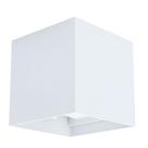 Arandela HUB Led 6W 3000K Duplo Facho Ajustáveis Bivolt Branca