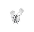 Arandela InCremona 2 Lamp. G4-Cromado Com Vidro Fosco luciin