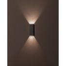 Arandela INOX 9221-PO c/LED 6000k IP54 INTERLIGHT (Kit c/2 peças)