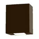 Arandela kasse quadrada multifoco marrom g9 cod. 5376.07 metaldomado Arandela kasse quadrada multifoco marrom g9 cod. 5376.07 metaldomado