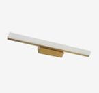 Arandela LED 10W Espelho Quadro 52cm Wing Dourado 3000K Bivolt