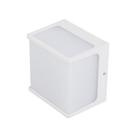 Arandela Led 8w Hansa 3000k Branca Ip65 Bivolt Gaya