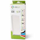 Arandela led alva parte branco 8w 3000k (embu led)