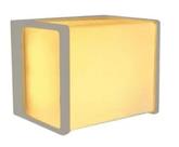 Arandela led biv 8w 3000k - 3000k - ip65 - branca - ctb