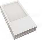Arandela Led Cube Avant Branco Fosco 12W 3000k - Luz Amarela