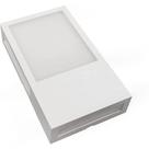 Arandela Led Cube Avant Branco Fosco 12w 3000k - Luz Amarela