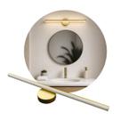 Arandela LED Dourada Hubble 12W Branco Quente IP44 OPUS 82338 Moderna Decorativa ST3300 Arandela LED Dourada Hubble 12W Branco Quente IP44 OPUS 82338 Moderna Decorativa ST3300