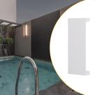 Arandela Led Luz Indireta 7w Luz Amarela 3000k Ip65 20cm AD-4072 Branca