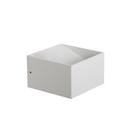 Arandela led sensitive 3000k 8w branca bivolt - llum