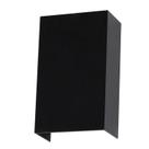 Arandela Led Siki 2 Fachos Multifuncionais 10W 3000K Preta Bivolt - Nordecor - 6691 Arandela Led Siki 2 Fachos Multifuncionais 10W 3000K Preta Bivolt - Nordecor - 6691