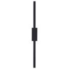 Arandela lineare linear 60x5x5 led 10w 3000k bivolt preto usina imports ui20015/60pt Arandela lineare linear 60x5x5 led 10w 3000k bivolt preto usina imports ui20015/60pt