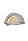 Arandela Living District Raine LED Prata 25x6x13 cm 120V