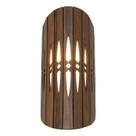 Arandela Luminária Decorativa Madeira Arpoador Red