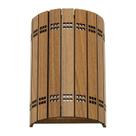 Arandela Luminária Decorativa Madeira Jabaquara Red