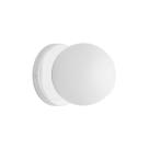 Arandela Luminária Lunar Globo 12 cm Moderno Branco 005