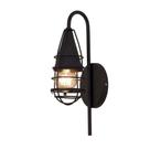 Arandela Luminária parede 35 cm Moderno Preto