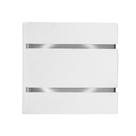 Arandela Luminária Slim 2 Frisos Interna E Externa Led G9