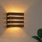 Arandela Luminária Slim 3 Frisos Kit 3un Decoração Uso Interno e Externo Ideal Para Sítios Piscinas