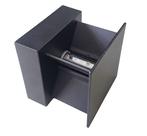 Arandela Luxo De Parede/Muro Quasar 2700k Bivolt - Preta