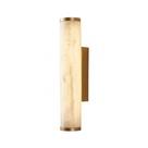 Arandela Mavy 90013 Led 12W IRC 97 34cm Mármore Marrom Bivolt Nordecor Iluminação Arandela Mavy 90013 Led 12W IRC 97 34cm Mármore Marrom Bivolt Nordecor Iluminação