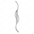 Arandela Metal Espiral Branco Led 20W 3 em 1 74cm
