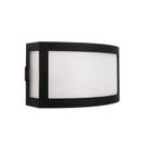 Arandela Mini Finestra de Muro Parede 18x11x9cm 1xE27 Preta
