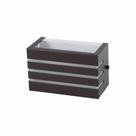 Arandela Modelo Frisada 15 Cm Cor Marrom Referência 201/15 Marca - Rei Da Iluminação Arandela Modelo Frisada 15 Cm Cor Marrom Referência 201/15 Marca - Rei Da Iluminação