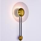 Arandela Moderna Interna Led 6w 3000k Scudo Bronze 30x56cm Bivolt