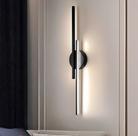 Arandela Moderna Slim Minimalista 2 Perfis Paralelos LED Integrado - 75cm