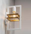 Arandela Moderna Sofisticada Geométrica Metálica Minimalista P/1 lâmpada Arandela Moderna Sofisticada Geométrica Metálica Minimalista P/1 lâmpada