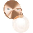 Arandela New Cobre Harmony Bolinha Ambar Arandela New Cobre Harmony Bolinha Ambar