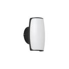 Arandela Nordecor Pako Quadrada 2w+5w Led Bivolt Preto 3000k Luz Amarela 2853