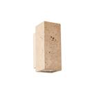 Arandela Nordecor Tivo Ret 90007 16cm 1xGU10 Mármore Travertino Bivolt Arandela Nordecor Tivo Ret 90007 16cm 1xGU10 Mármore Travertino Bivolt