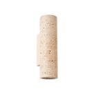 Arandela Nordecor Tivo Tub 90011 30cm 2xGU10 Mármore Travertino Bivolt Arandela Nordecor Tivo Tub 90011 30cm 2xGU10 Mármore Travertino Bivolt