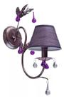 Arandela Parede Purple Bronzearte