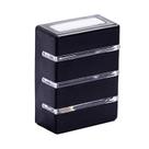 Arandela Pp Externa Slim 3 Aletas/2 Fachos Preto