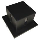 Arandela Quadrada 4 Facho 7X9X9cm 1G9 Preto - ADM - ADM96-PT