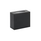 Arandela Quadrada de Alumínio 1x G9 11x11x5cm Preto Arandela Quadrada de Alumínio 1x G9 11x11x5cm Preto