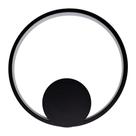 Arandela Quebec Preta LED Integrado 15W 3000K Quality QAR1436 ST1894