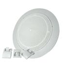 Arandela Redonda 6 Polegadas Branca P/ Alto Falante De Teto Gesso Parede Pvc Madeira Forro