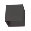 Arandela Ret 6W Led A10 x L10 x C10 Preto
