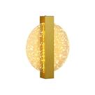 Arandela Skylight Cross 3113 Led Bivolt Dourado - Transparente