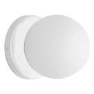 Arandela Slim Globo 10 Jabuticaba Branco Fosco