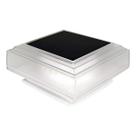 Arandela Solar Externa Com 30 Fachos De Led 3000k Goldensky