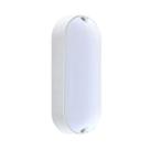 Arandela Tartaruga Branca 17cm IP65 Led 8W 3000K Bivolt
