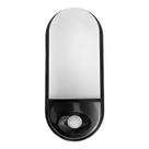 Arandela Tartaruga com Sensor de Presença Preto Led 15W 6000K Bivolt