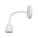 Arandela Taschibra Direct 4w Led Integrado Articulada Branca Bivolt 3000k Luz Quente